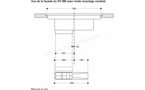 GAGGENAU CV282101M - Dimensions