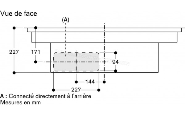 GAGGENAU CV282101 - Sch&eacute;ma technique