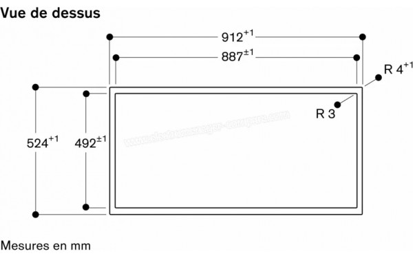 GAGGENAU CV492105 - Dimensions