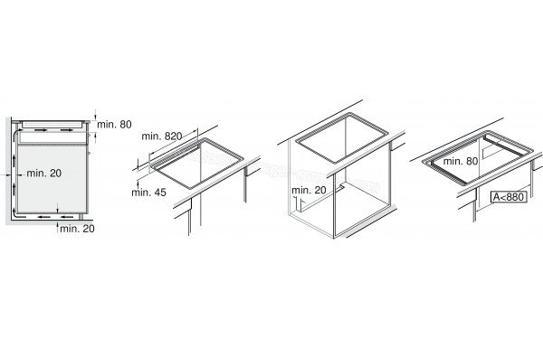 GAGGENAU CX492100 - Sch&eacute;ma technique