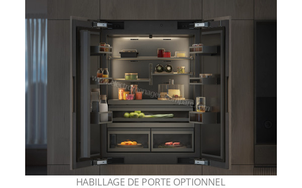GAGGENAU RVY497190 - Vue de l'int&eacute;rieur partie r&eacute;frig&eacute;rateur
