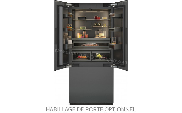 GAGGENAU RVY497190 - Vue de l'int&eacute;rieur partie r&eacute;frig&eacute;rateur
