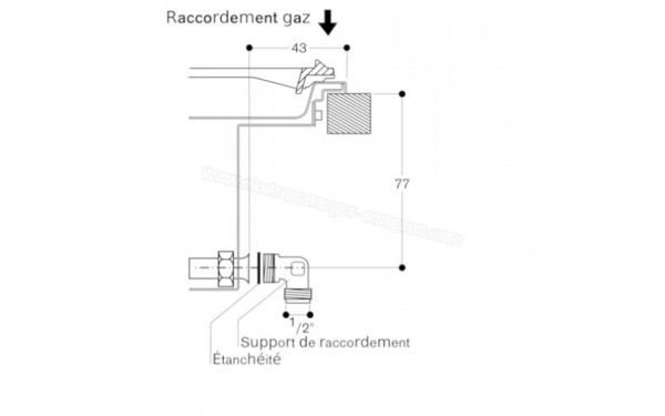 GAGGENAU VG232120F - Dimensions