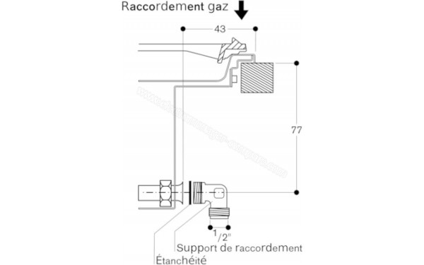 GAGGENAU VG264120F - Dimensions