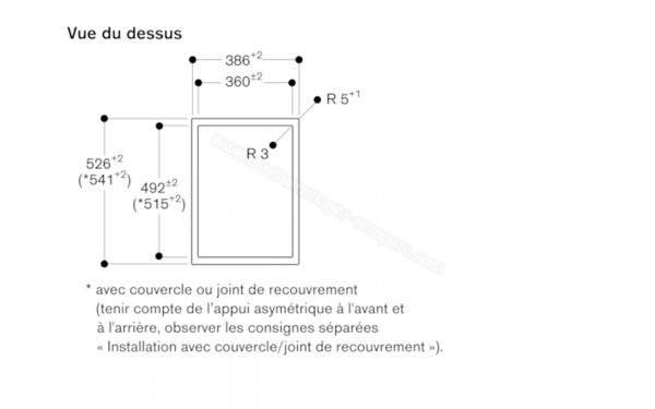 GAGGENAU VI414111 - Sch&eacute;ma technique