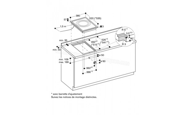 GAGGENAU VI414111 - Sch&eacute;ma technique