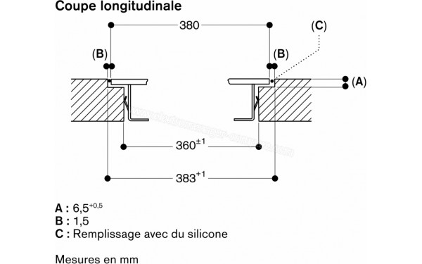 GAGGENAU VI422105 - Dimensions