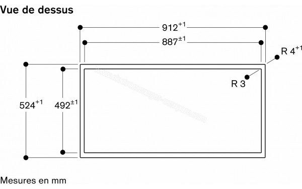 GAGGENAU VI492105 - Dimensions
