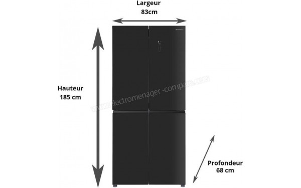 GEDTECH GMP470BL - Dimensions