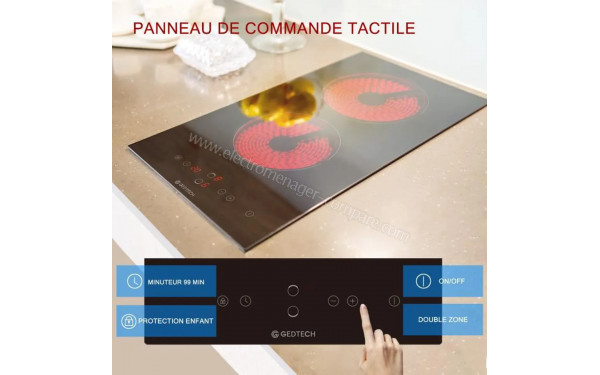 GEDTECH GTV2Z3000B - Fonctions de la table GTV2Z3000B