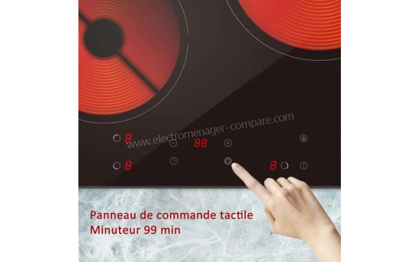 GEDTECH GTV3Z5300B - Panneau de commandes