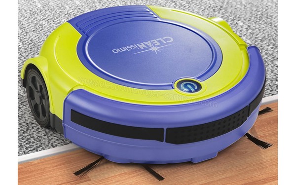 GENIUS Cleanissimo VR10 - Aspiration de 2 types de sol