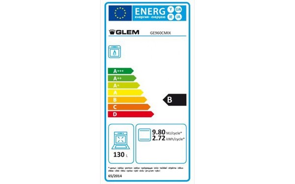 GLEM GE960CMIX - &Eacute;tiquette &eacute;nergie