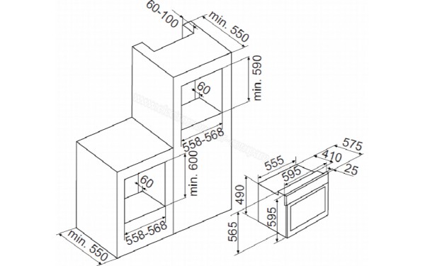GLEM GFM410IX - Sch&eacute;ma technique