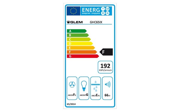 GLEM GHC65IX - &Eacute;tiquette &eacute;nergie