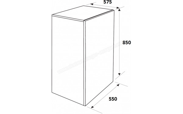 GLEM GRT110SI - Dimensions