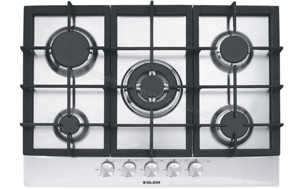 GLEM GT755HIX - Vue du dessus