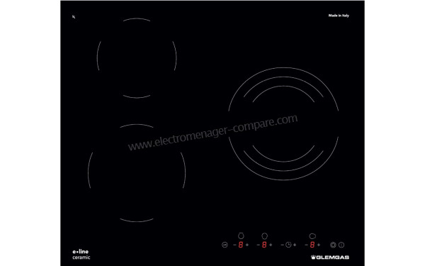 GLEM GTH63ET - Vue du dessus