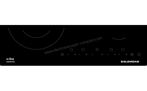 GLEM GTH64ET - Panneau de commandes