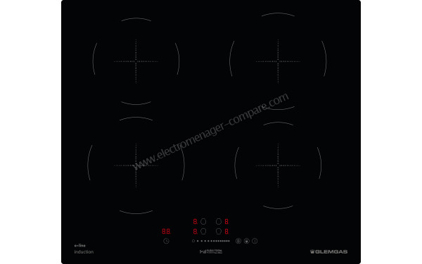 GLEM GTI640SL - Vue du dessus