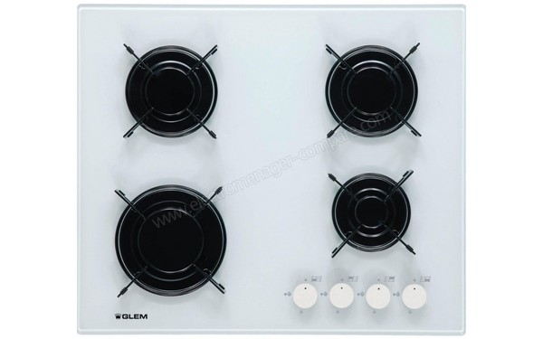 GLEM GV64WH - Vue du dessus