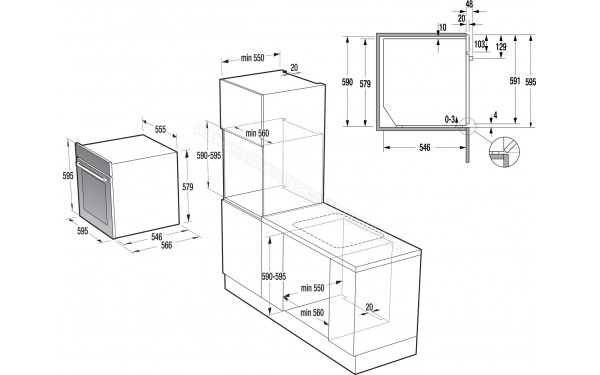 GORENJE BCS798S24X - Sch&eacute;ma technique