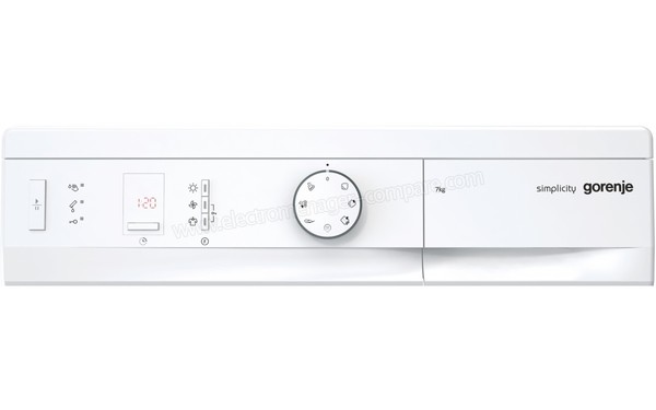 GORENJE D76SY2W - Panneau de commandes