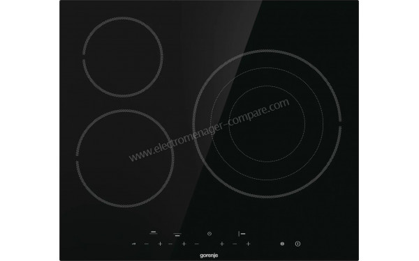 GORENJE ECT632BSCE - Vue du dessus