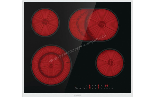 GORENJE ECT643BX - Vue du dessus