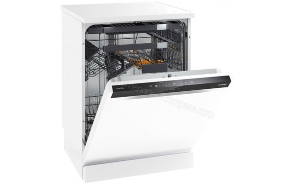 GORENJE GS66260W - Vue 3/4 gauche porte ouverte