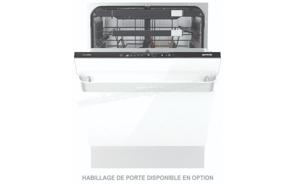 GORENJE GV60ORAW - Vue de face avec porte ouverte