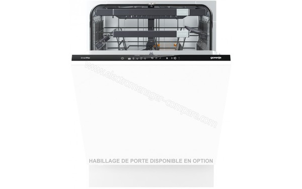 GORENJE GV66260 - Vue de face porte ouverte