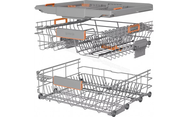 GORENJE GV663B62 - Vue des paniers