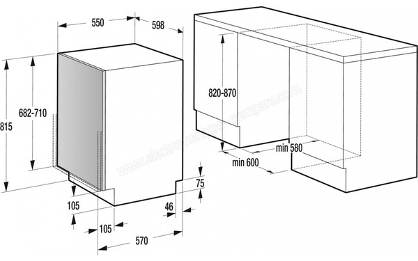 Gorenje th62e4bg схема встраивания