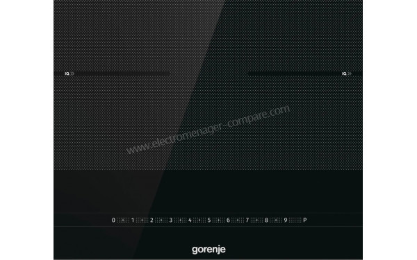 GORENJE IS646BG - Panneau de commandes