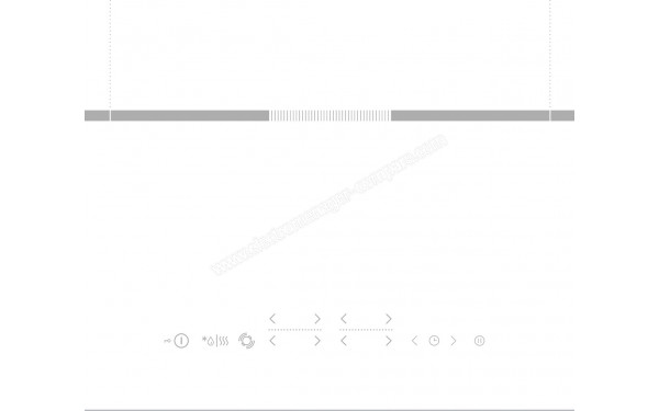 GORENJE IT646ORA-W - Panneau de commandes