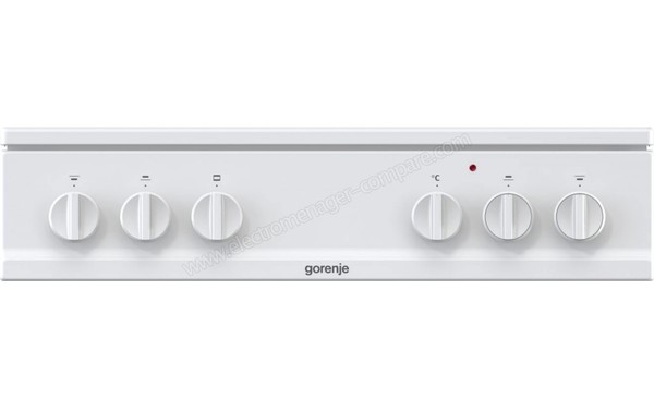 GORENJE K6120WH - Panneau de commandes