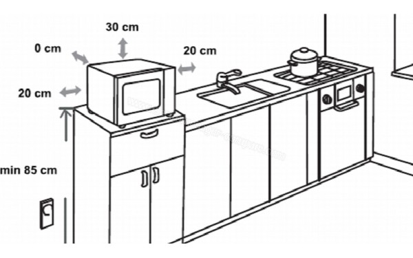GORENJE MO20A4X - Sch&eacute;ma technique