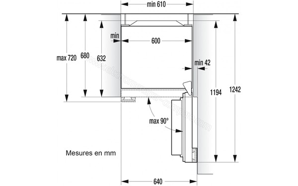 GORENJE NRK612ORAW - Sch&eacute;ma techniques
