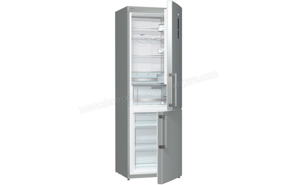 GORENJE NRK6192MX - Vue 3/4 gauche  portes ouvertes