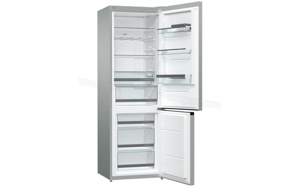 GORENJE NRK6192TX4 - Vue 3/4 gauche avec porte ouverte 2