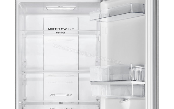 GORENJE NRK619EAXL4WD - Vue de l'int&eacute;rieur partie r&eacute;frig&eacute;rateur