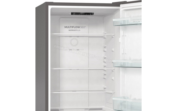 GORENJE NRK61CS2XL4 - Vue de l'int&eacute;rieur partie r&eacute;frig&eacute;rateur