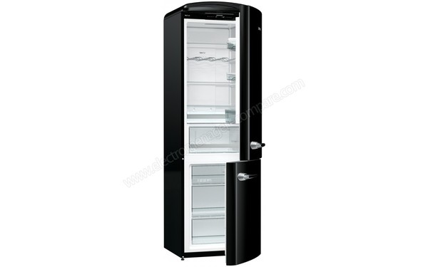 GORENJE ONRK193BK - Vue 3/4 gauche portes ouvertes