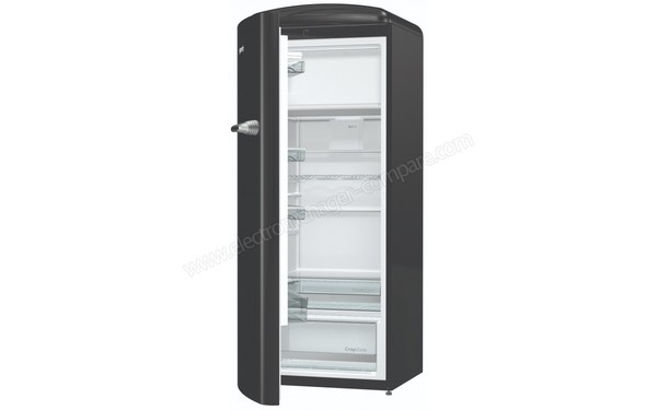 GORENJE ORB153BK-L - Vue 3/4 droite porte ouverte