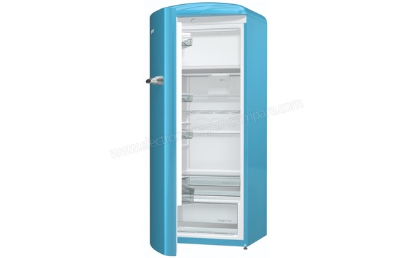 GORENJE ORB153BL-L - Vue 3/4 droite porte ouverte