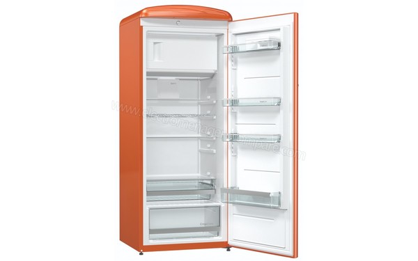 GORENJE ORB153O - Vue 3/4 gauche porte ouverte