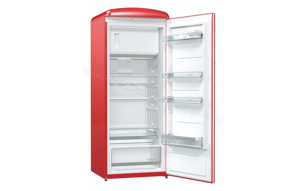 GORENJE ORB153RD - Vue 3/4 gauche porte ouverte