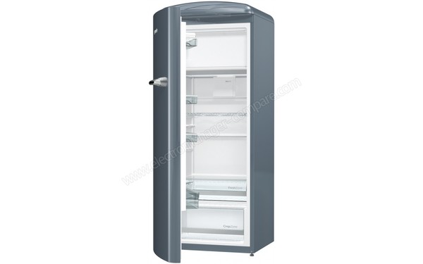 GORENJE ORB153X-L - Vue 3/4 droite porte ouverte