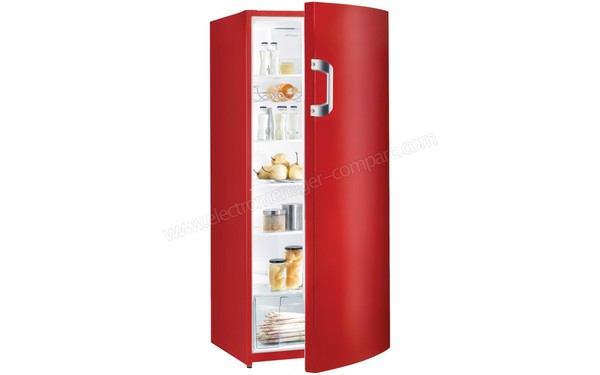 GORENJE R6152BRD - Vue 3/4 gauche porte ouverte